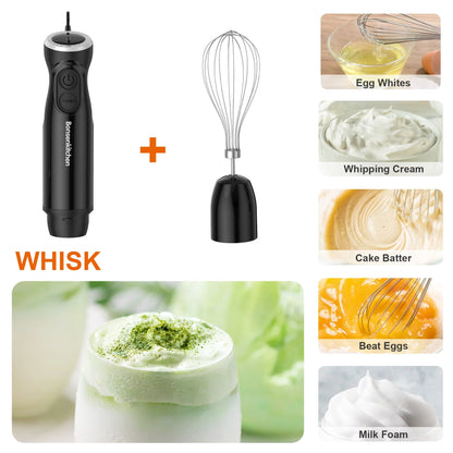 Immersion Blender, 12 Speed Hand Blender